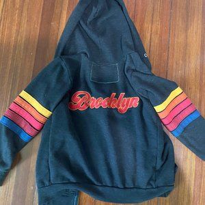 RARE FIND Aviator Nation Brooklyn Kids Zip-Up Hoodie